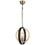 Opviq Candelabro de Metal Tado - 75-01 en Antigüedad y Marrón